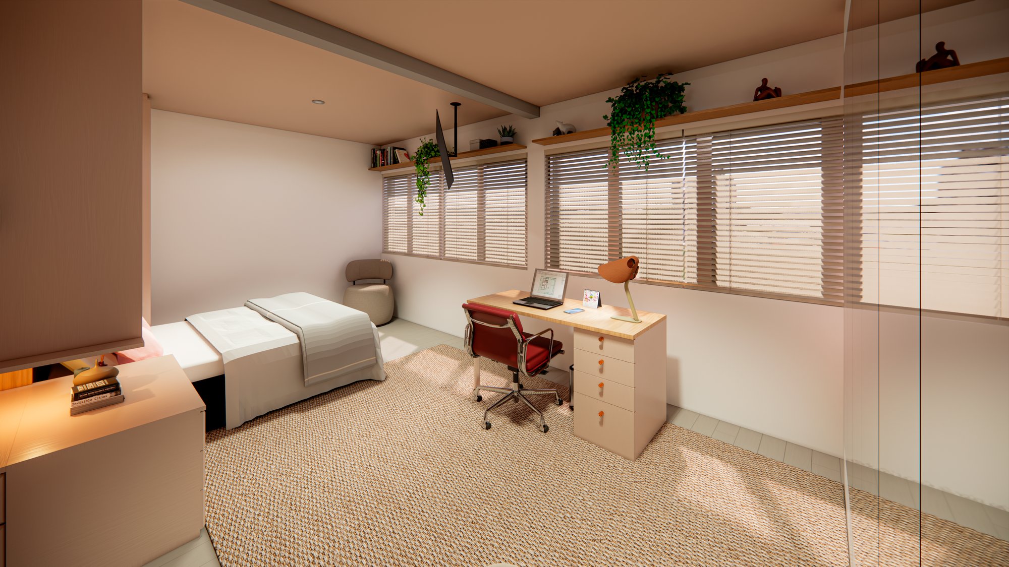 Quarto e home office